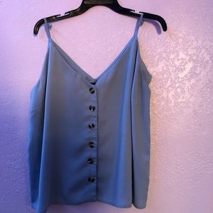 Baby Blue Spaghetti Strap Top